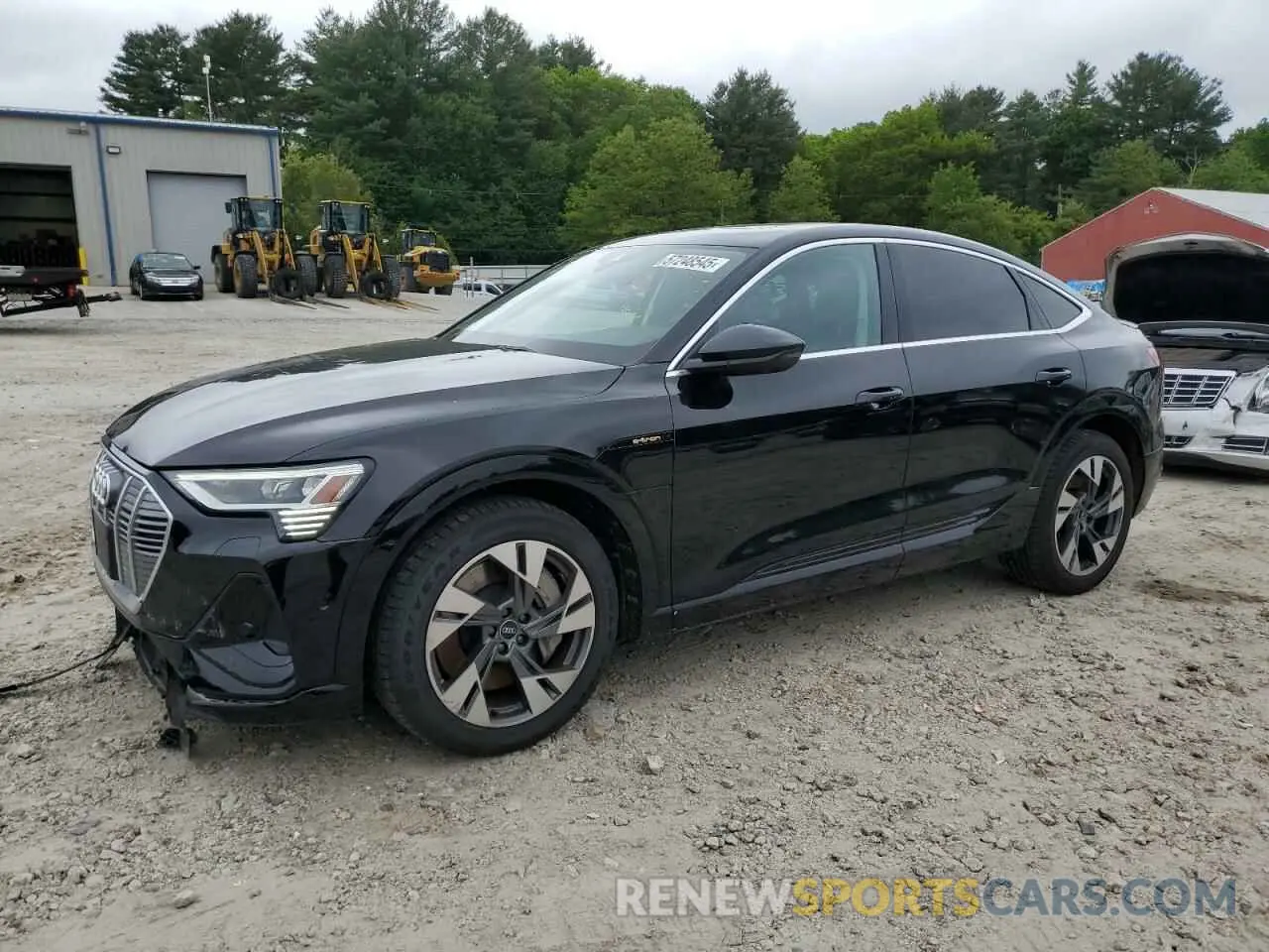 1 Photograph of a damaged car WA12AAGE7NB007093 AUDI E-TRON 2022