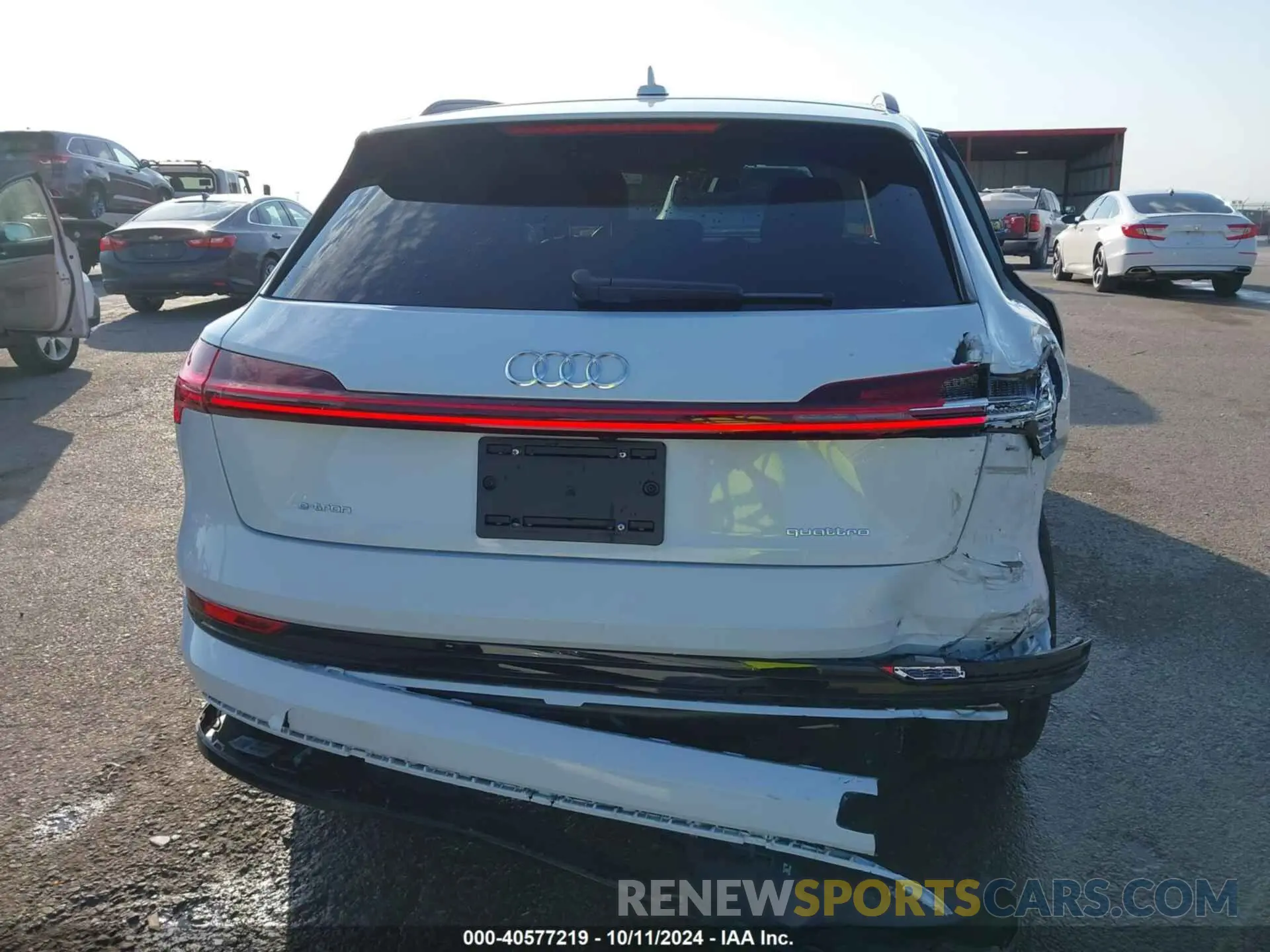17 Photograph of a damaged car WA1AAAGE0NB025575 AUDI E-TRON 2022