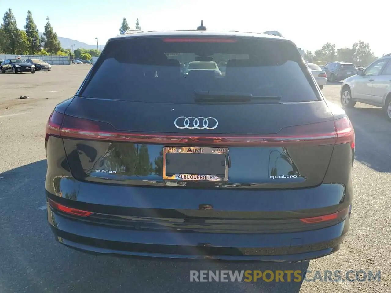 6 Photograph of a damaged car WA1AAAGE0NB028153 AUDI E-TRON 2022