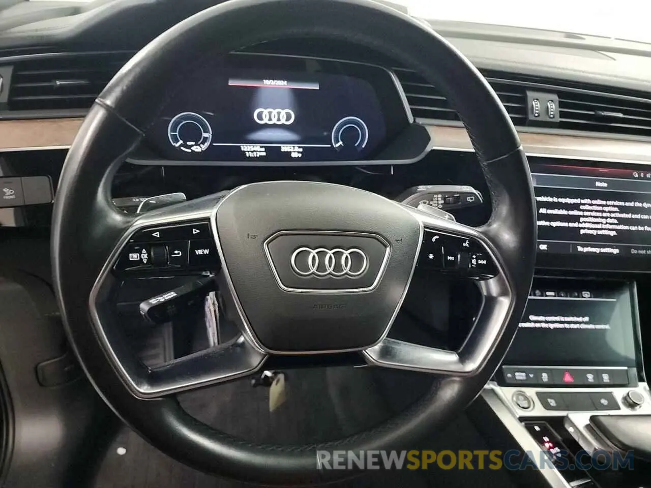 9 Photograph of a damaged car WA1AAAGE2NB028512 AUDI E-TRON 2022