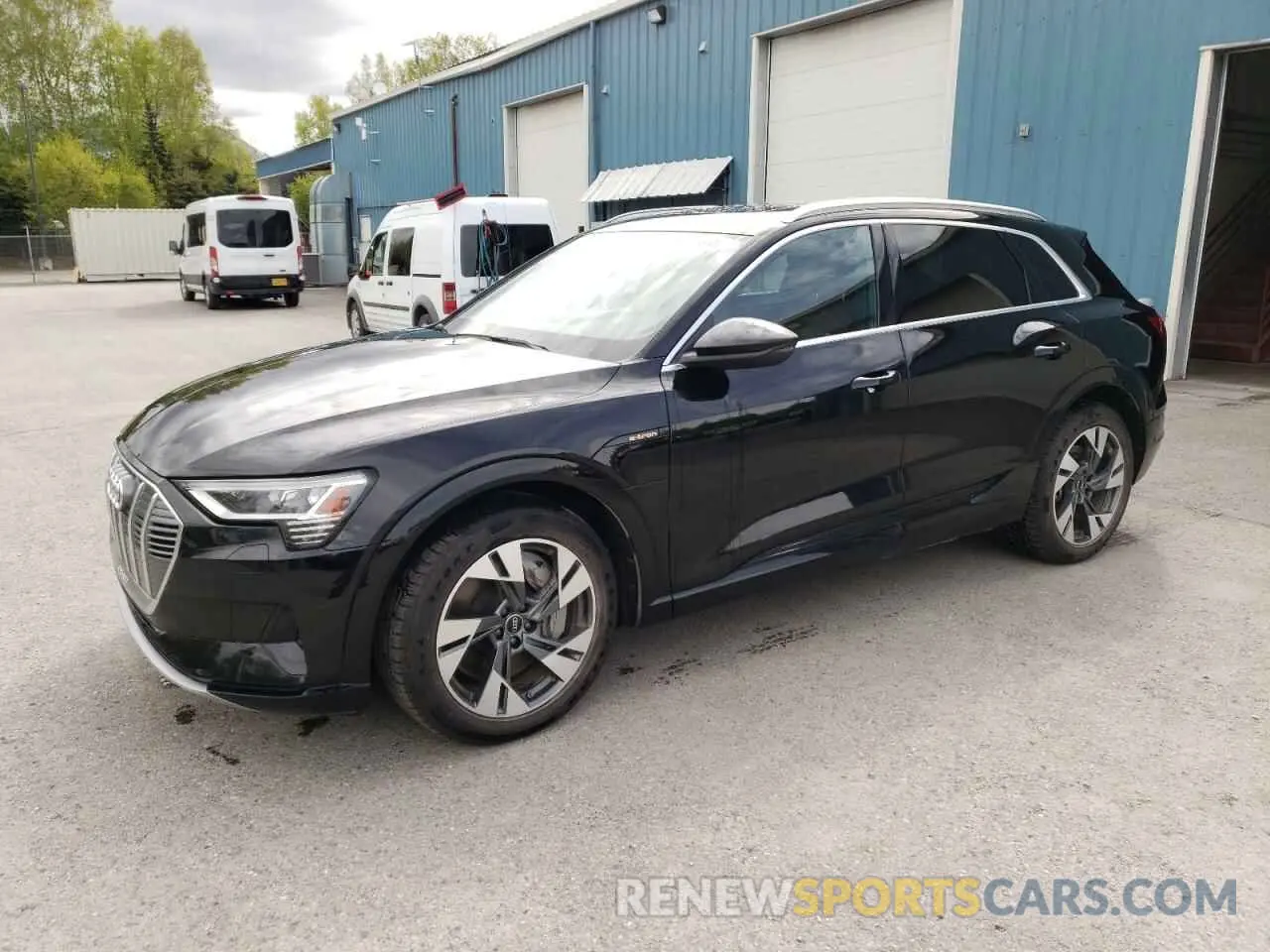 1 Photograph of a damaged car WA1AAAGE3NB023710 AUDI E-TRON 2022