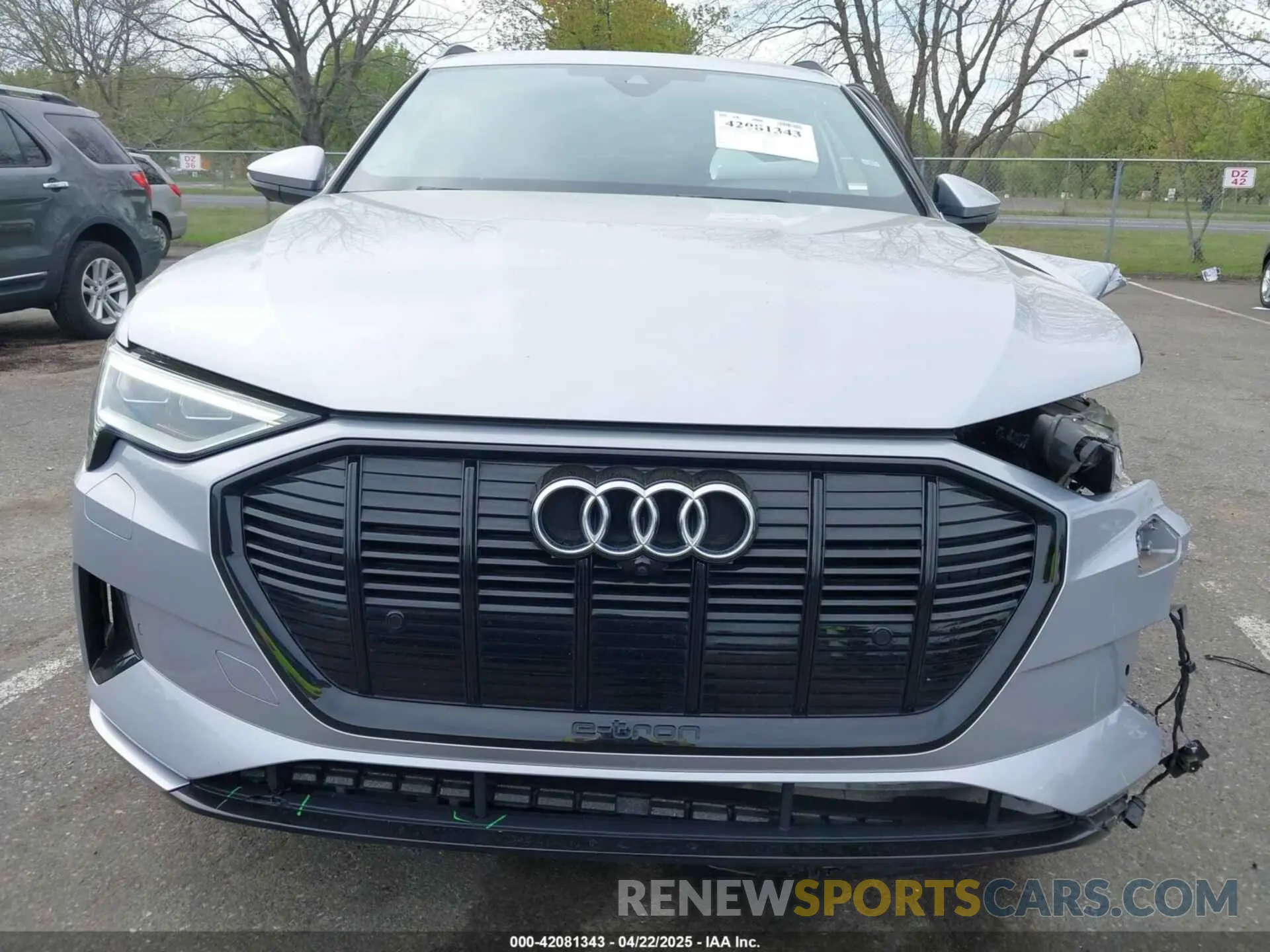 12 Photograph of a damaged car WA1AAAGE3NB033122 AUDI E-TRON 2022