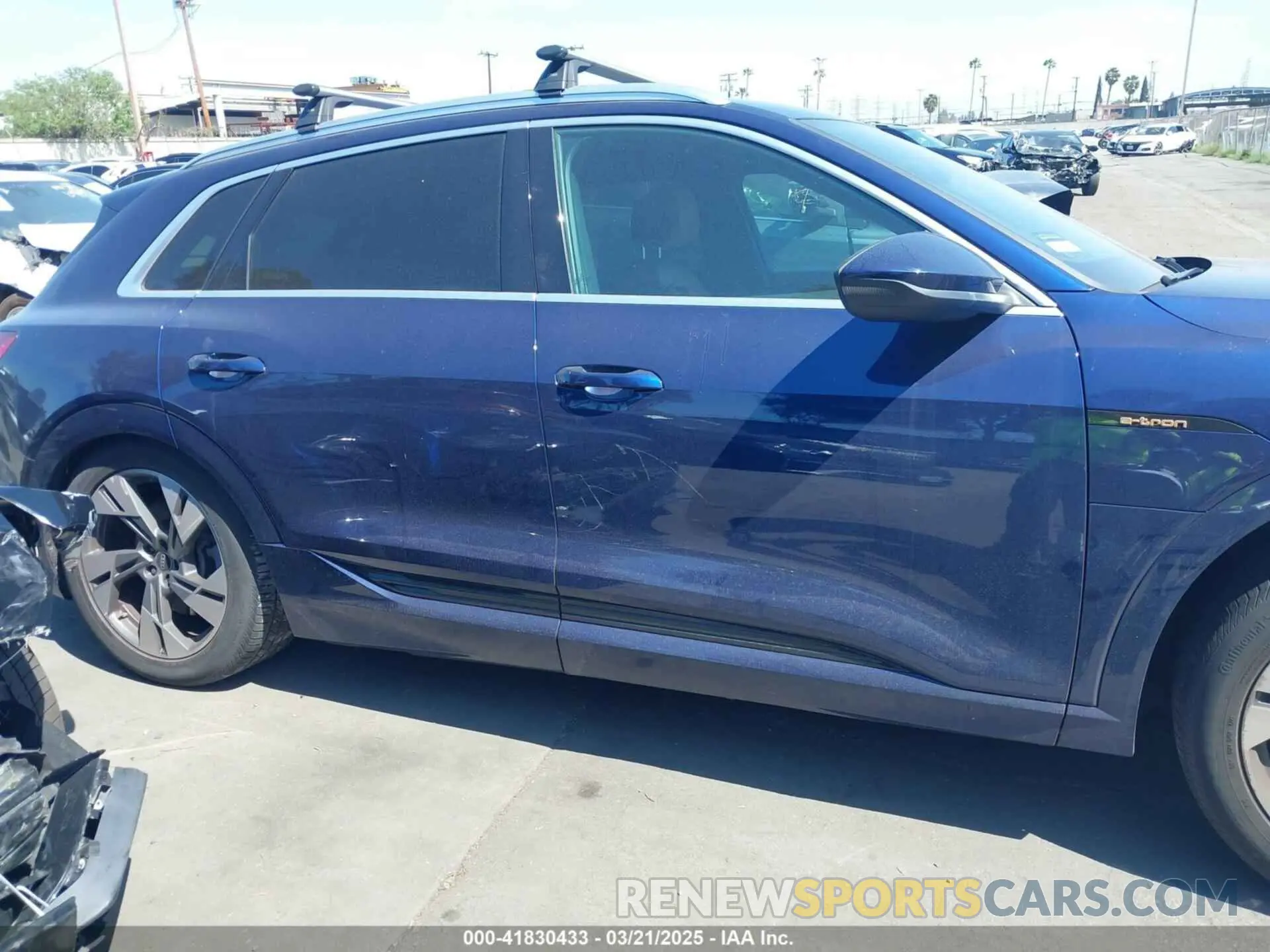 14 Photograph of a damaged car WA1AAAGE4NB020119 AUDI E-TRON 2022