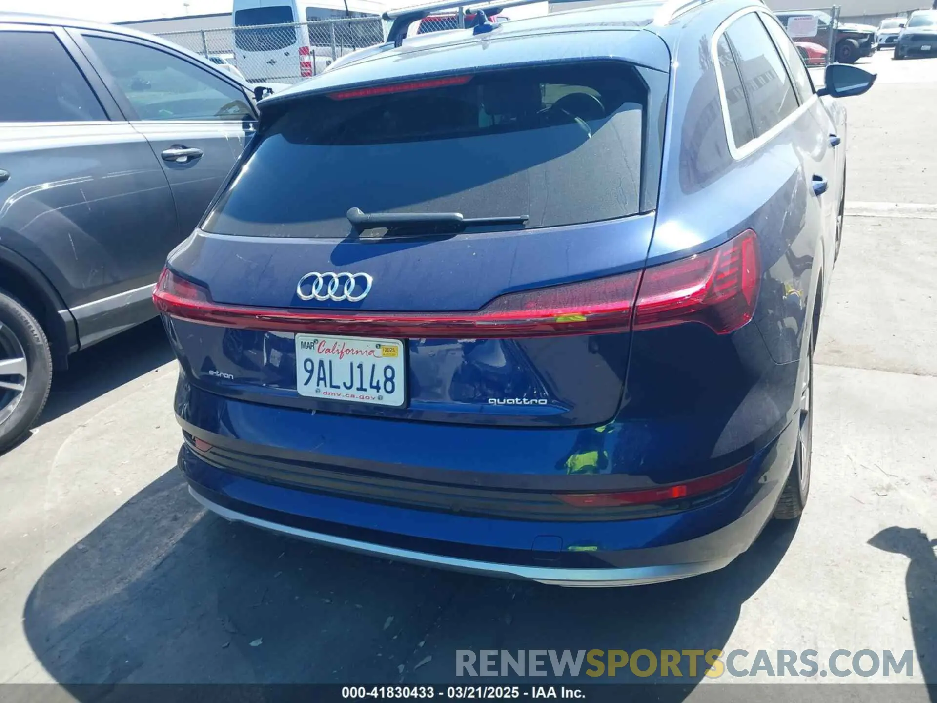 17 Photograph of a damaged car WA1AAAGE4NB020119 AUDI E-TRON 2022