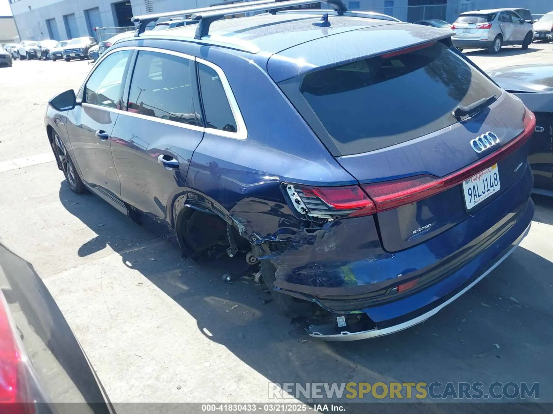 3 Photograph of a damaged car WA1AAAGE4NB020119 AUDI E-TRON 2022