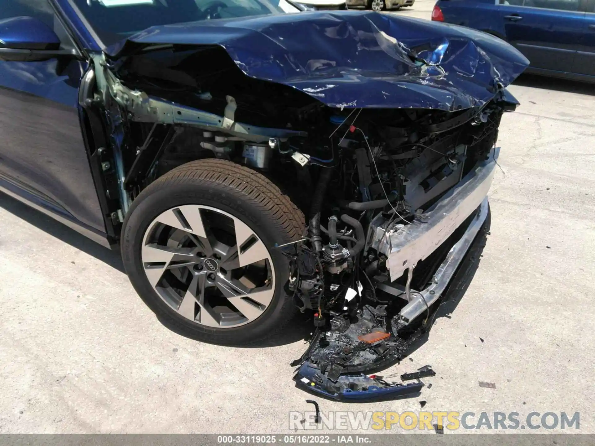 6 Photograph of a damaged car WA1AAAGE5NB013356 AUDI E-TRON 2022