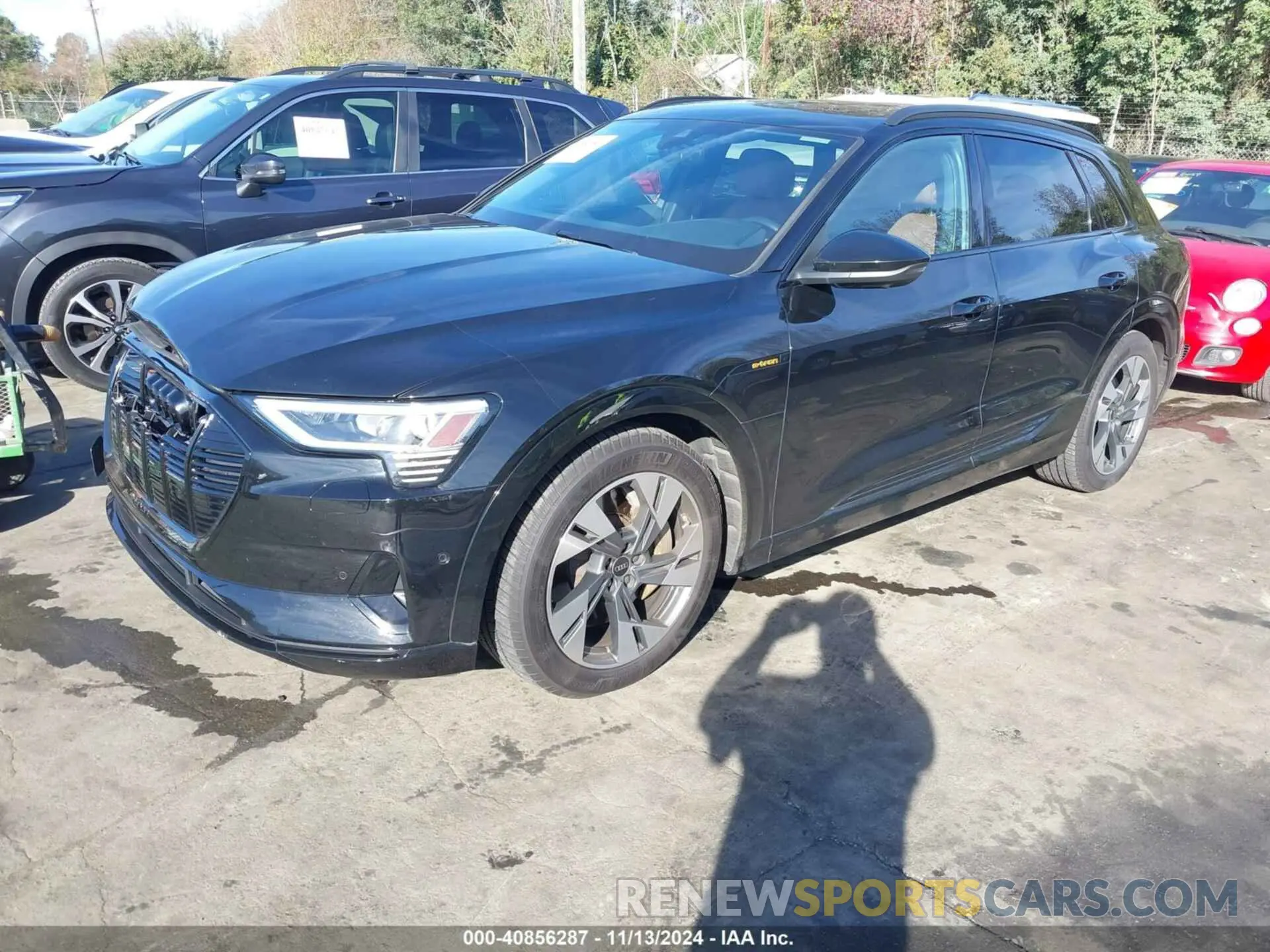 2 Photograph of a damaged car WA1AAAGE6NB029002 AUDI E-TRON 2022