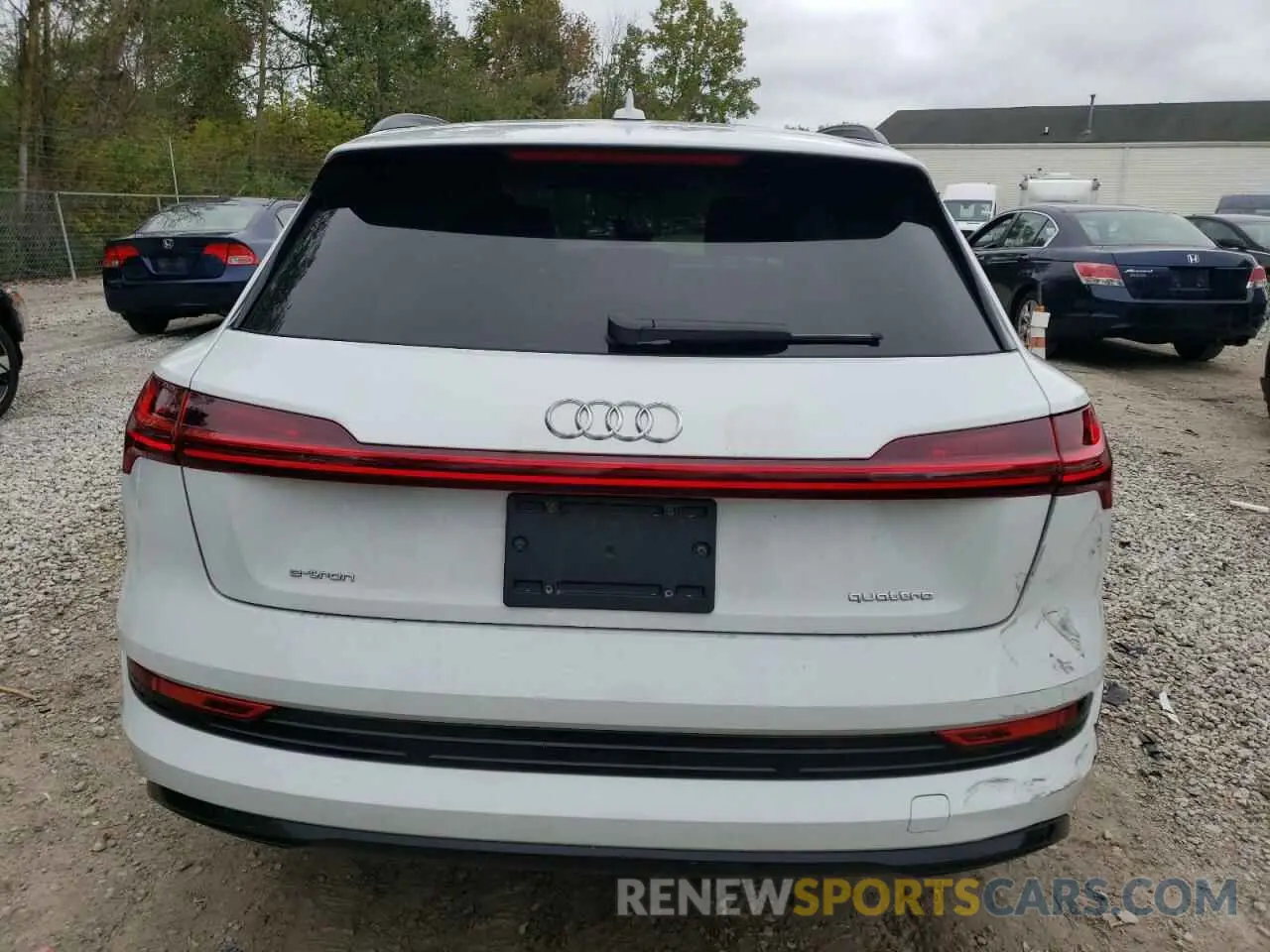 6 Photograph of a damaged car WA1AAAGE7NB007722 AUDI E-TRON 2022