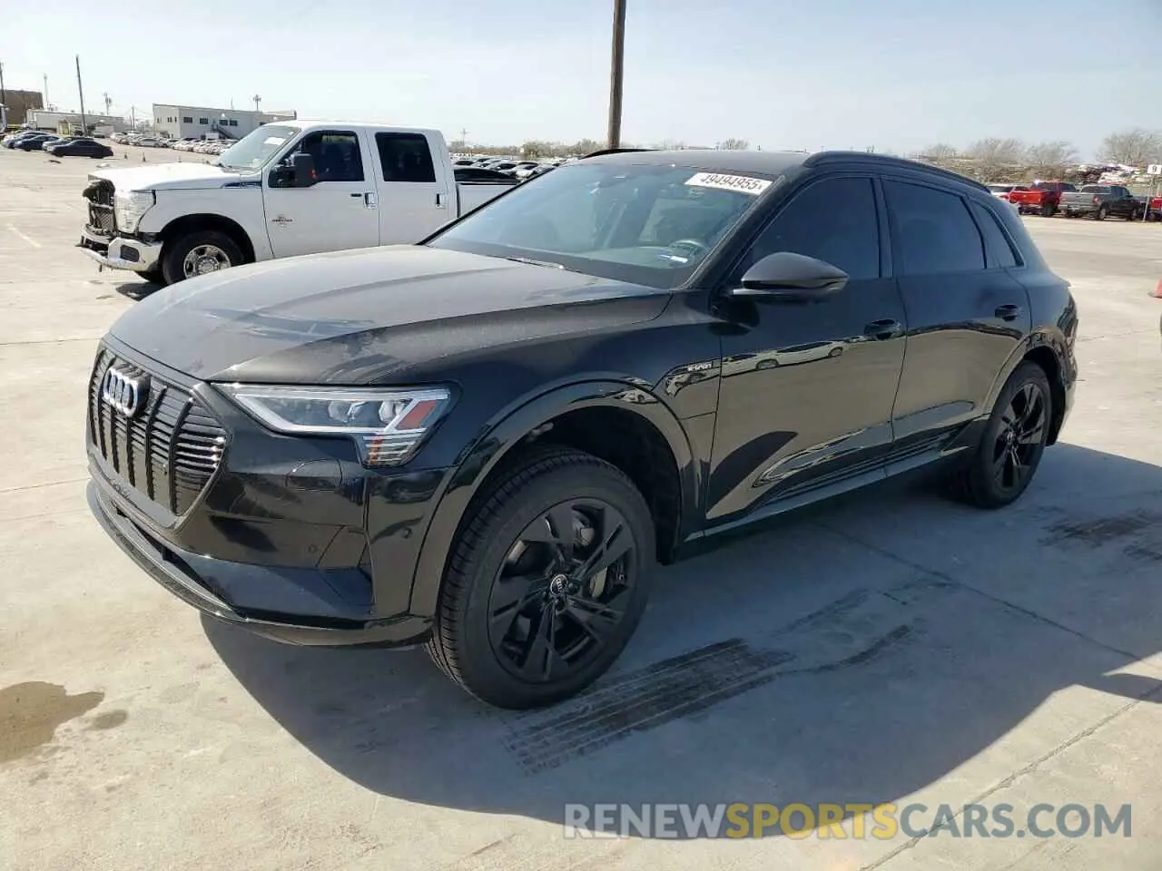 1 Photograph of a damaged car WA1AAAGE7NB027856 AUDI E-TRON 2022