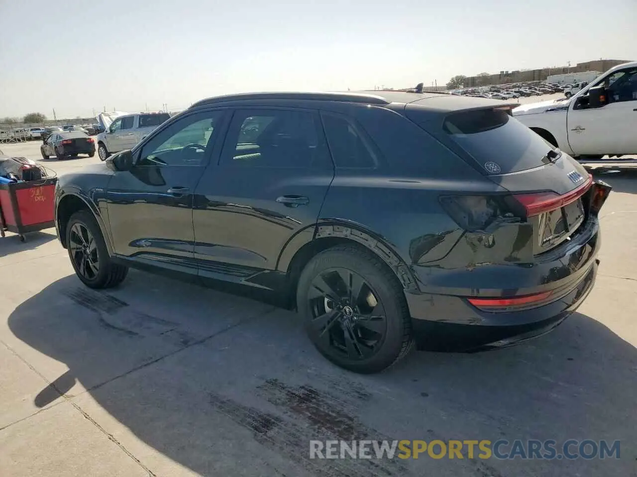 2 Photograph of a damaged car WA1AAAGE7NB027856 AUDI E-TRON 2022