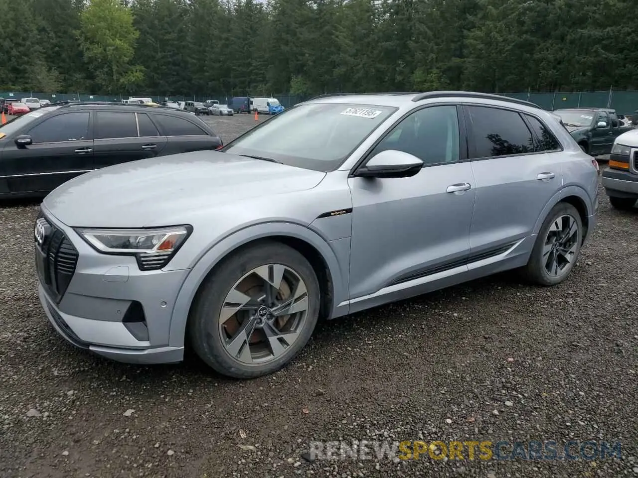 1 Photograph of a damaged car WA1AAAGE8NB005235 AUDI E-TRON 2022
