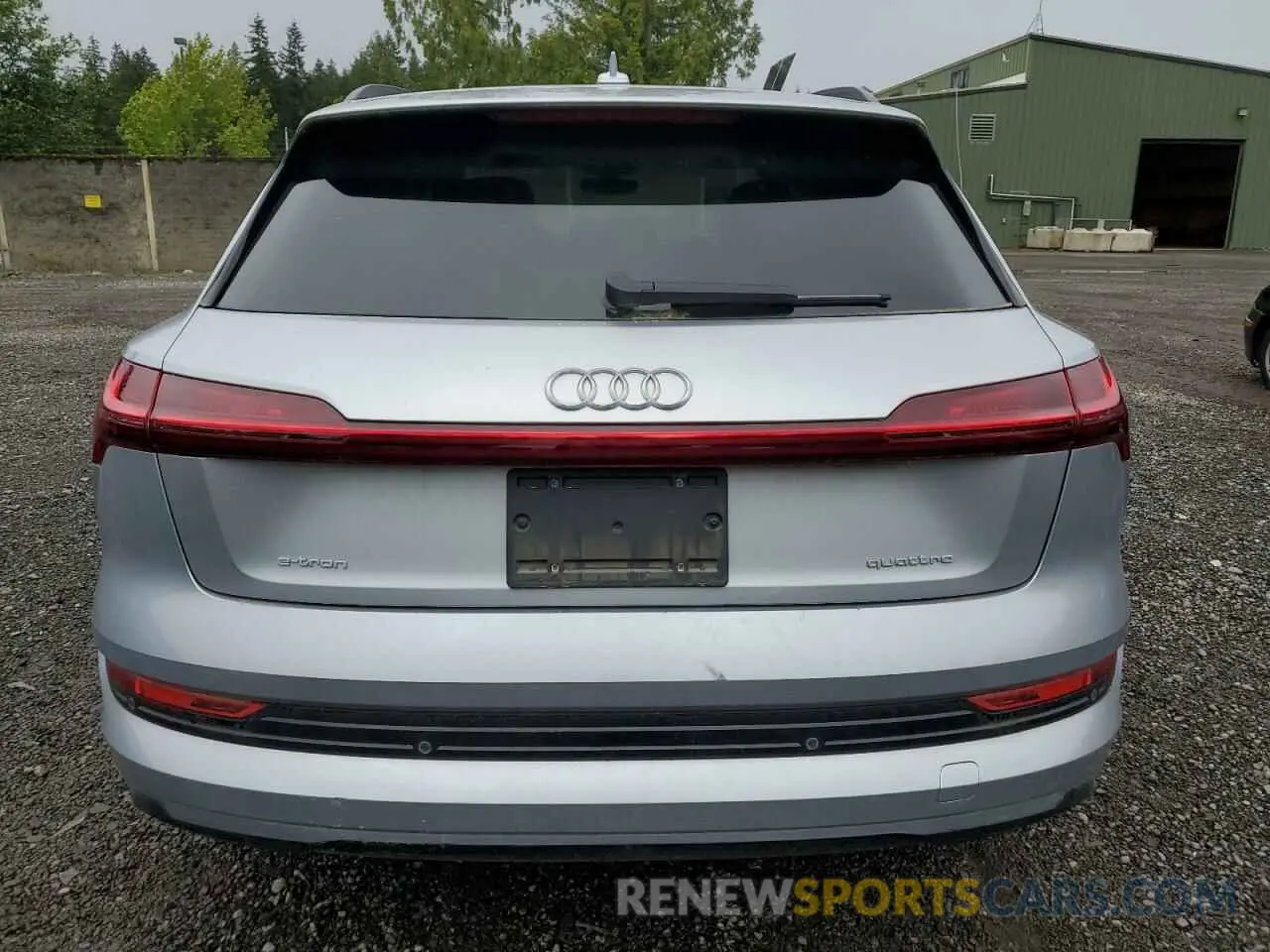 6 Photograph of a damaged car WA1AAAGE8NB005235 AUDI E-TRON 2022