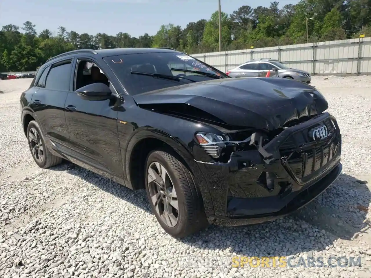 1 Photograph of a damaged car WA1AAAGE8NB006028 AUDI E-TRON 2022