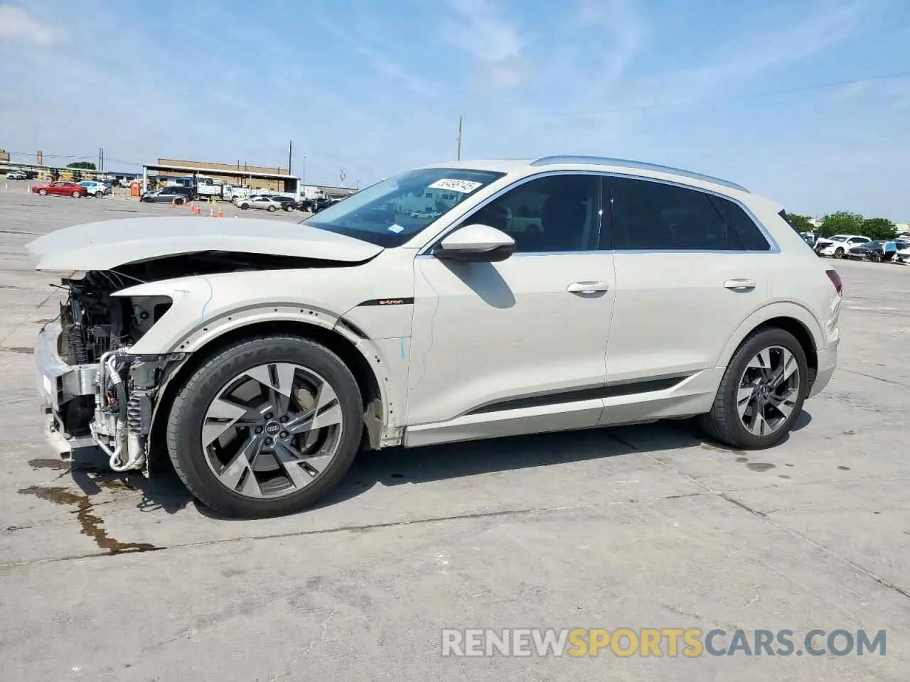 1 Photograph of a damaged car WA1AAAGEXNB023977 AUDI E-TRON 2022