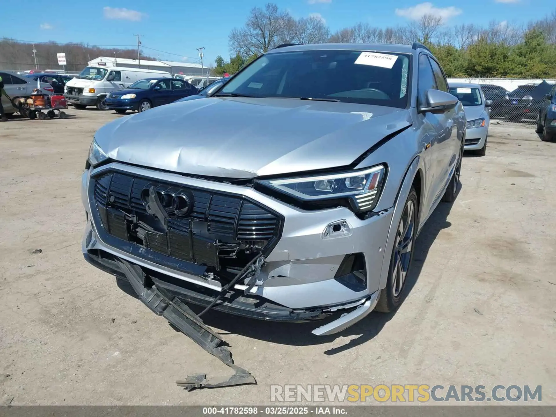 6 Photograph of a damaged car WA1AAAGEXNB047650 AUDI E-TRON 2022