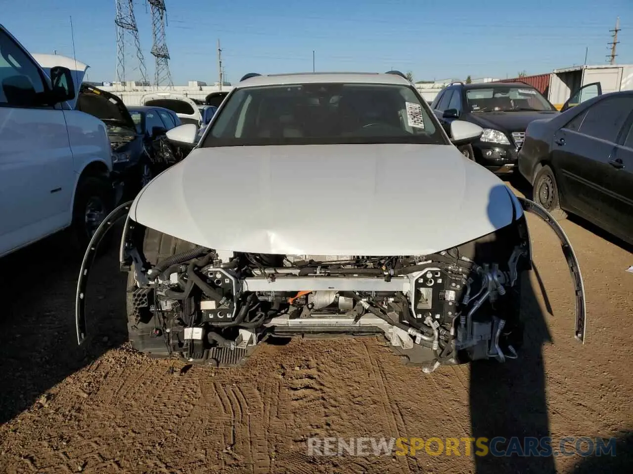 5 Photograph of a damaged car WA1AABGE3NB007271 AUDI E-TRON 2022