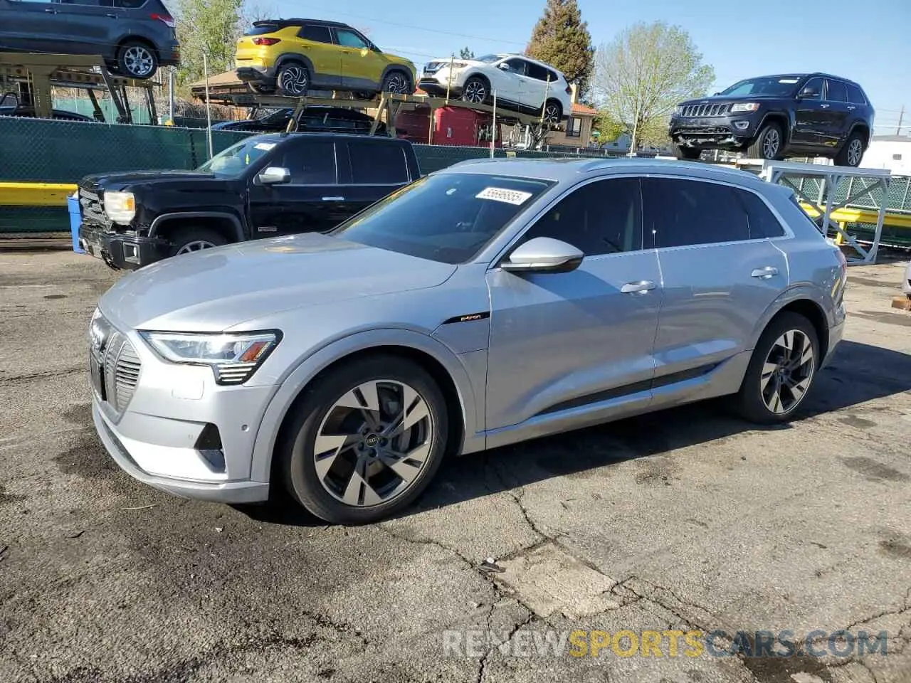 1 Photograph of a damaged car WA1LAAGE1NB026520 AUDI E-TRON 2022