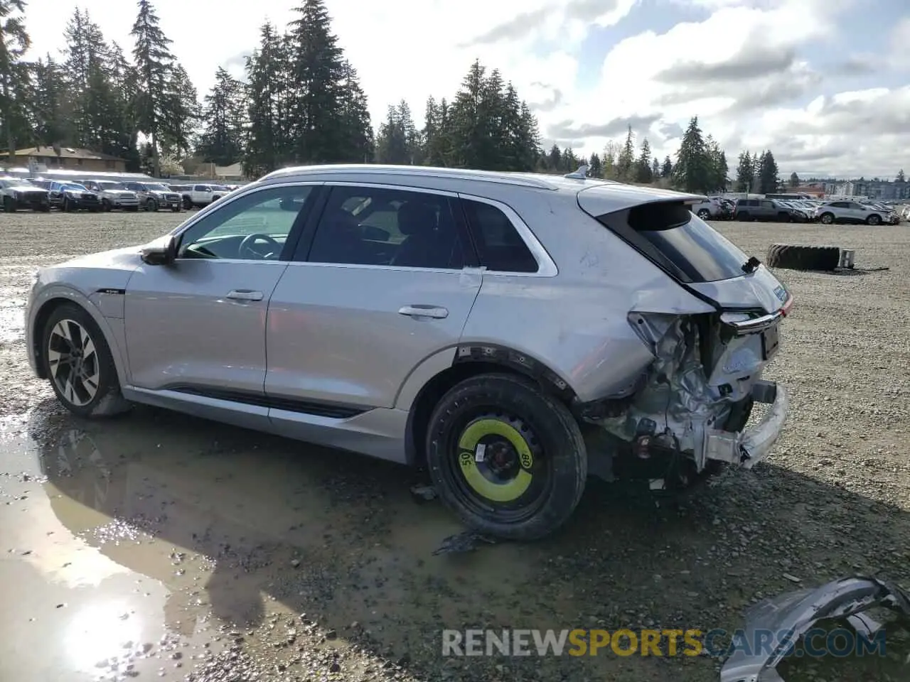 2 Photograph of a damaged car WA1LAAGE2NB024937 AUDI E-TRON 2022