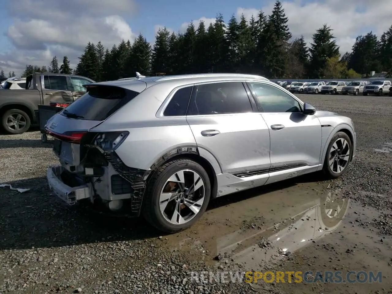 3 Photograph of a damaged car WA1LAAGE2NB024937 AUDI E-TRON 2022