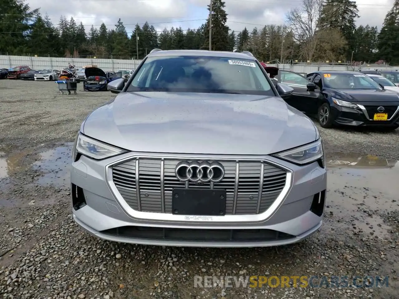 5 Photograph of a damaged car WA1LAAGE2NB024937 AUDI E-TRON 2022