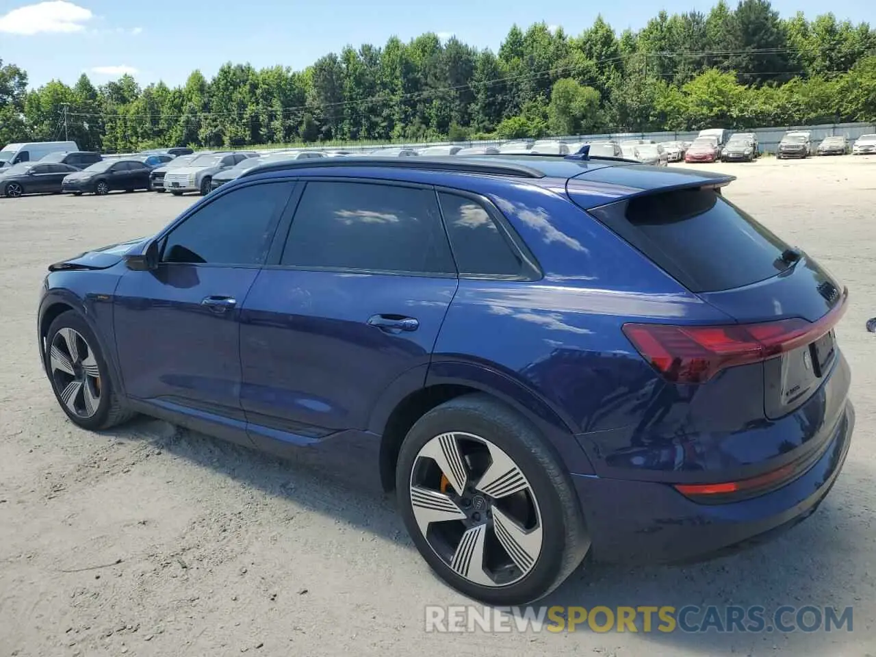 2 Photograph of a damaged car WA1LAAGE4NB008075 AUDI E-TRON 2022