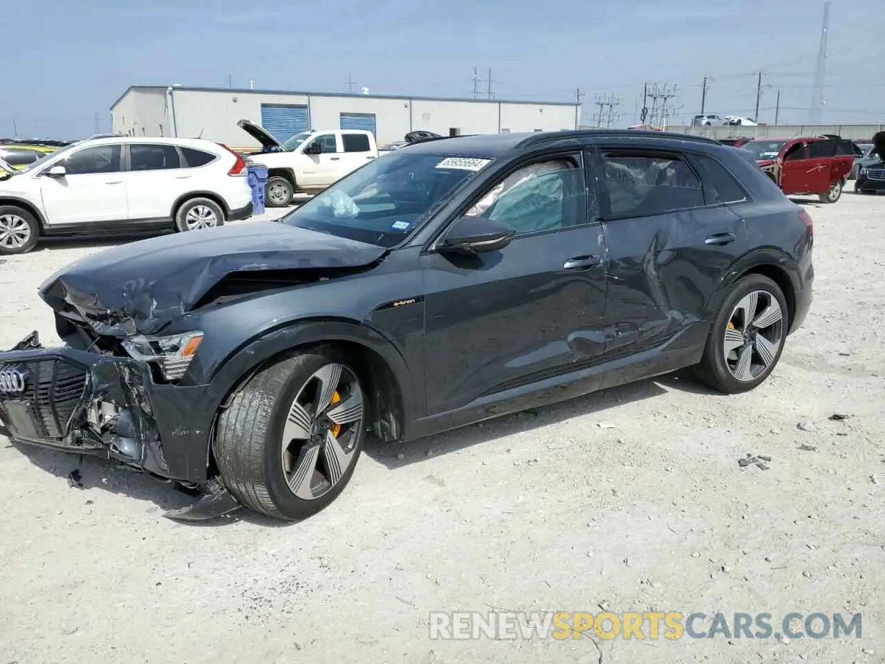 1 Photograph of a damaged car WA1LAAGE6NB010328 AUDI E-TRON 2022