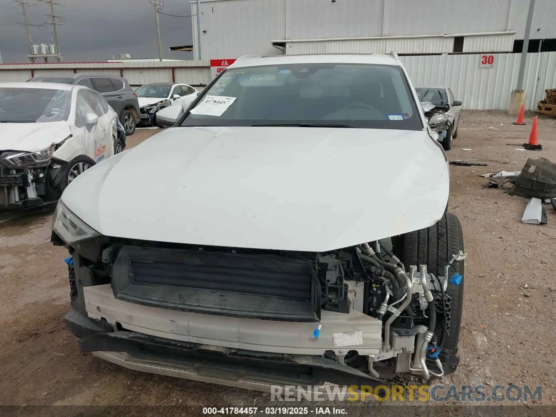 13 Photograph of a damaged car WA1LAAGE6NB033284 AUDI E-TRON 2022