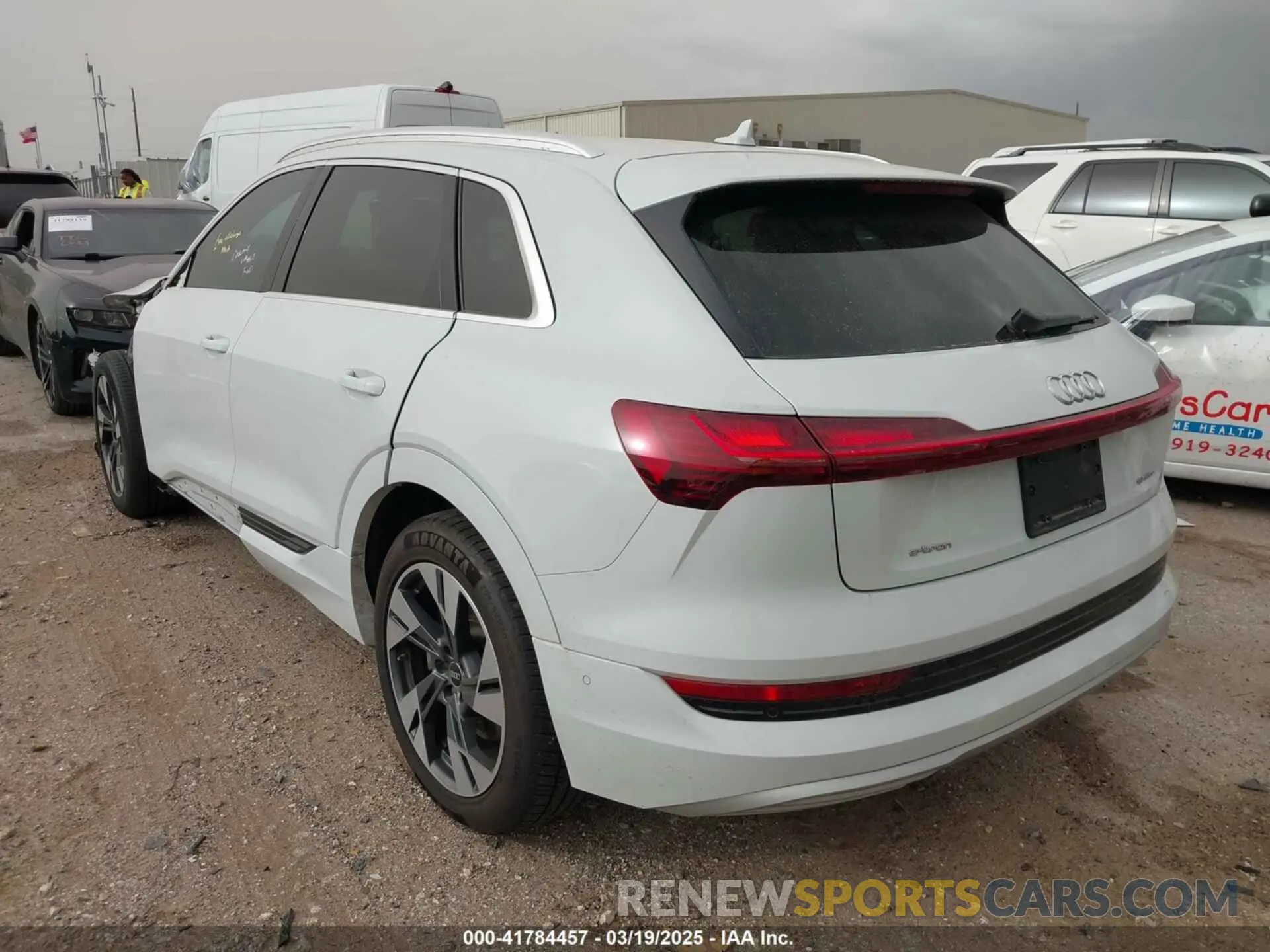 3 Photograph of a damaged car WA1LAAGE6NB033284 AUDI E-TRON 2022