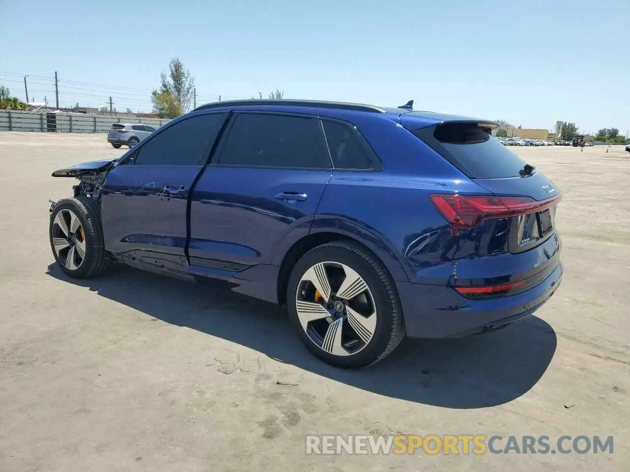 2 Photograph of a damaged car WA1LAAGE8NB019712 AUDI E-TRON 2022