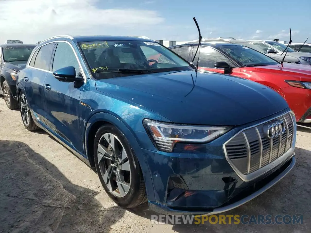 4 Photograph of a damaged car WA1LABGE4NB031250 AUDI E-TRON 2022