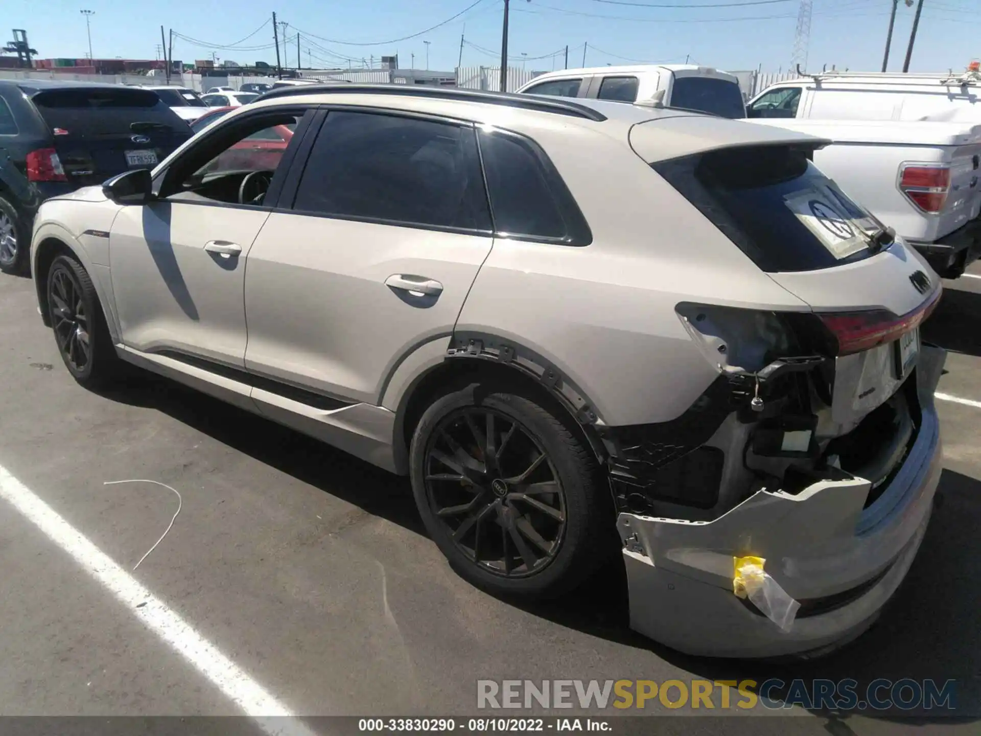 3 Photograph of a damaged car WA1VABGE9NB022830 AUDI E-TRON 2022