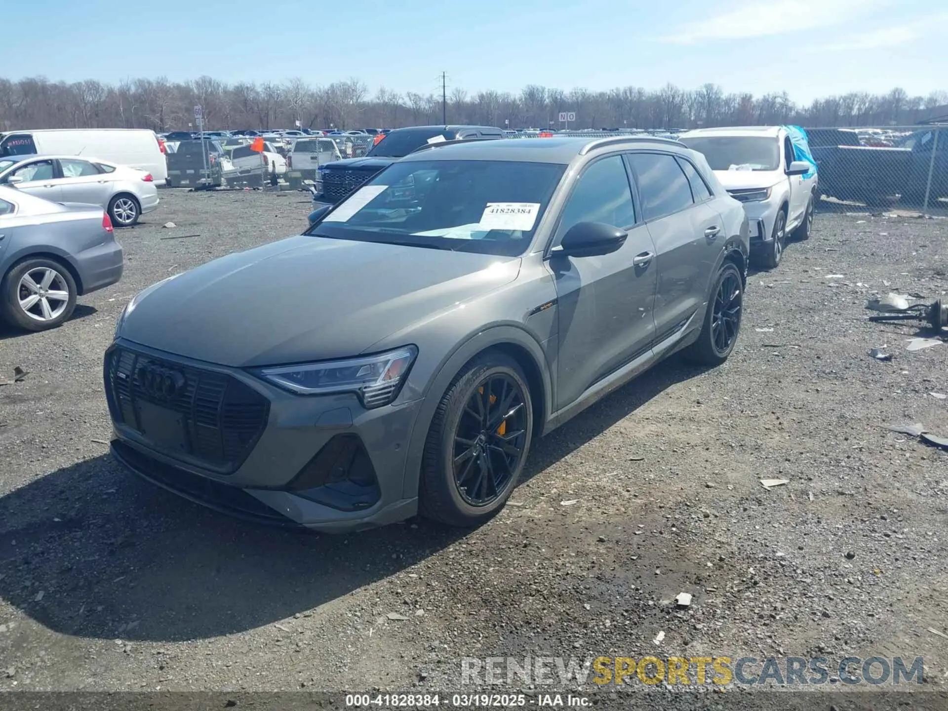 2 Photograph of a damaged car WA1VABGEXNB024392 AUDI E-TRON 2022