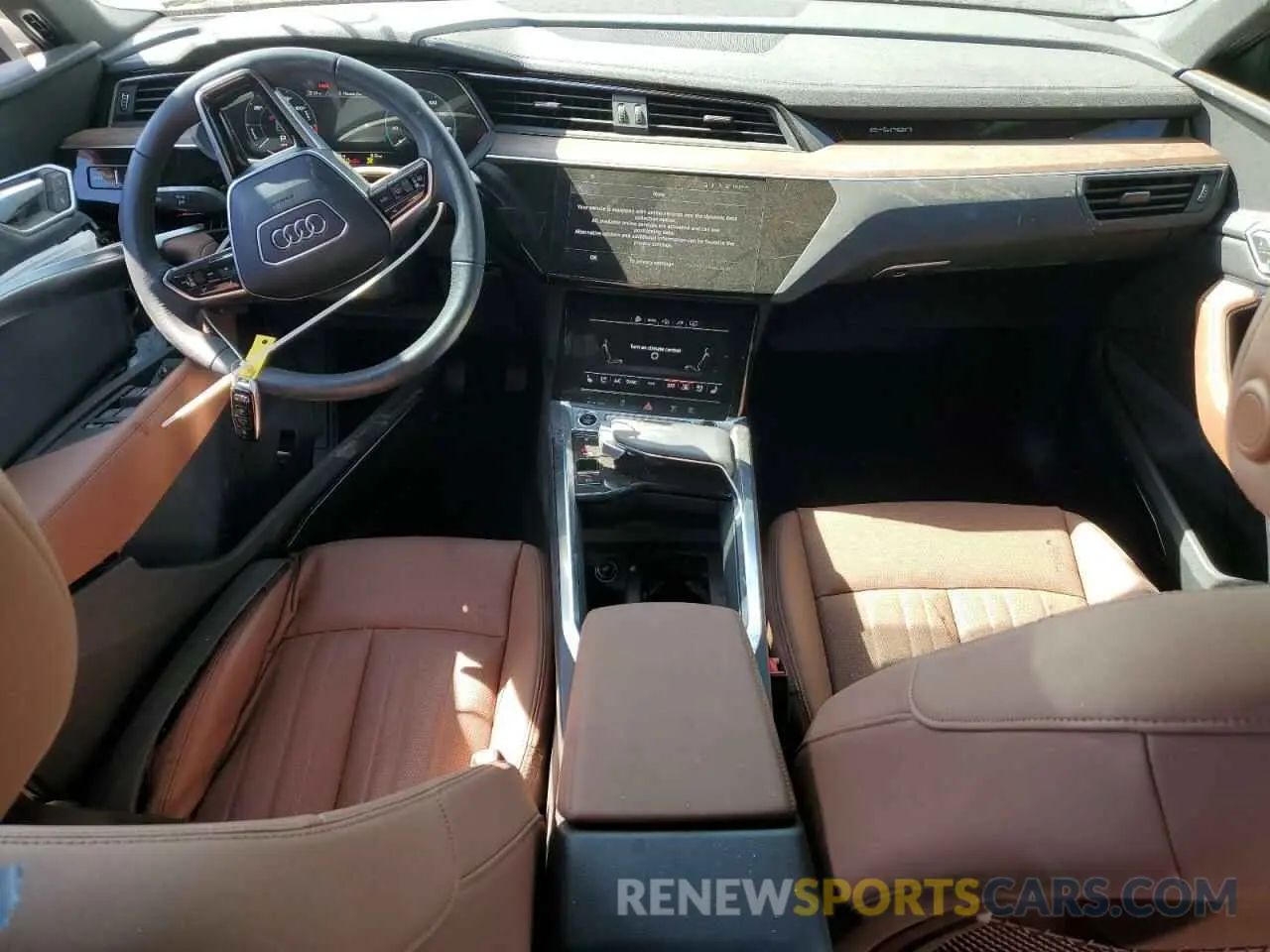 8 Photograph of a damaged car WA12AAGE4PB025635 AUDI E-TRON 2023