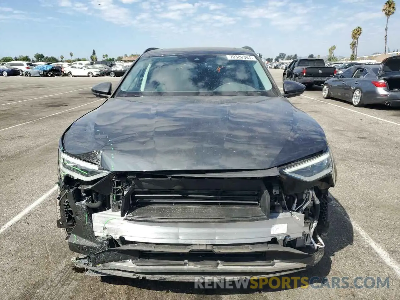 5 Photograph of a damaged car WA1AAAGE1PB025748 AUDI E-TRON 2023