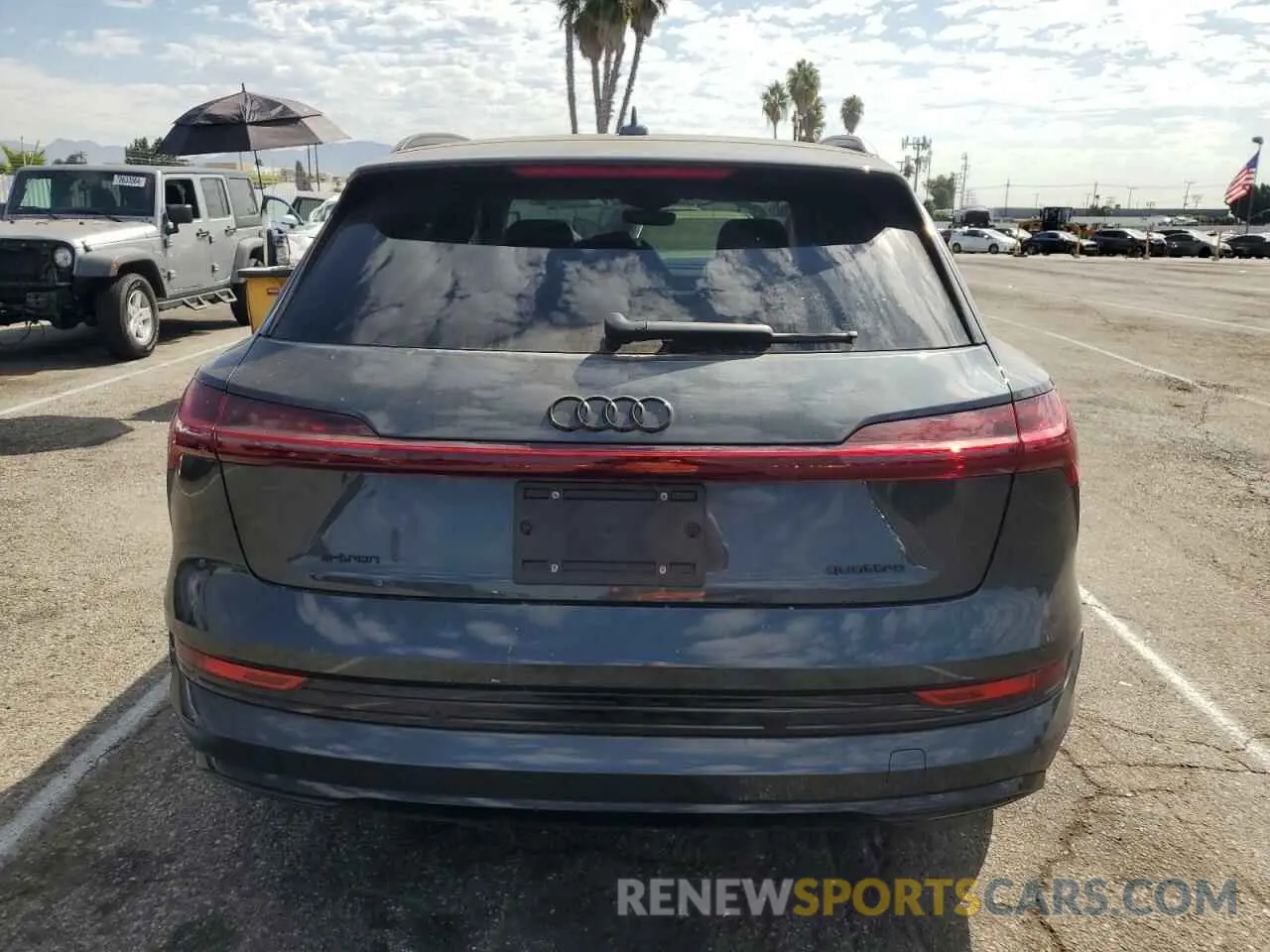 6 Photograph of a damaged car WA1AAAGE1PB025748 AUDI E-TRON 2023