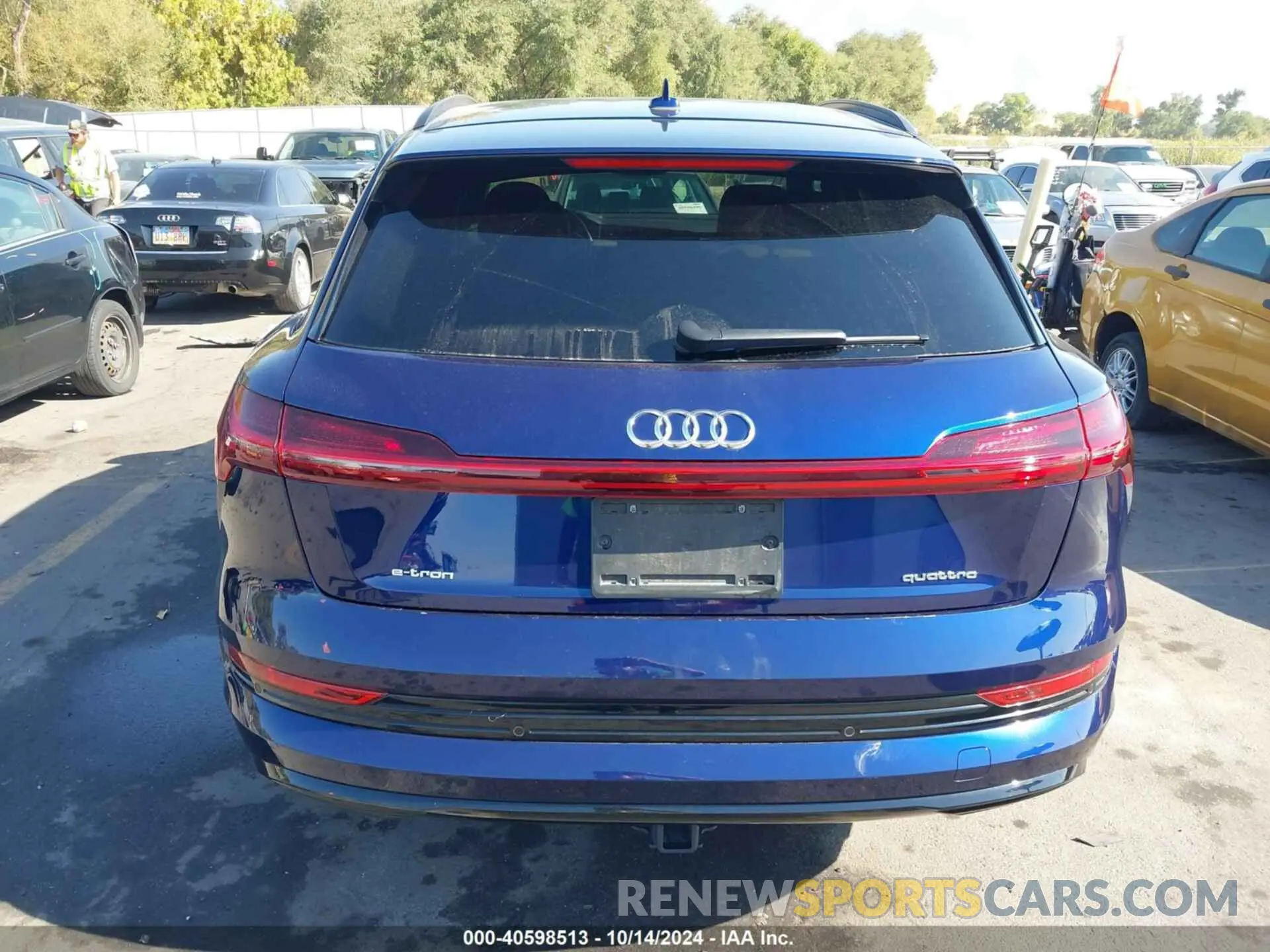 16 Photograph of a damaged car WA1AAAGE2PB014127 AUDI E-TRON 2023