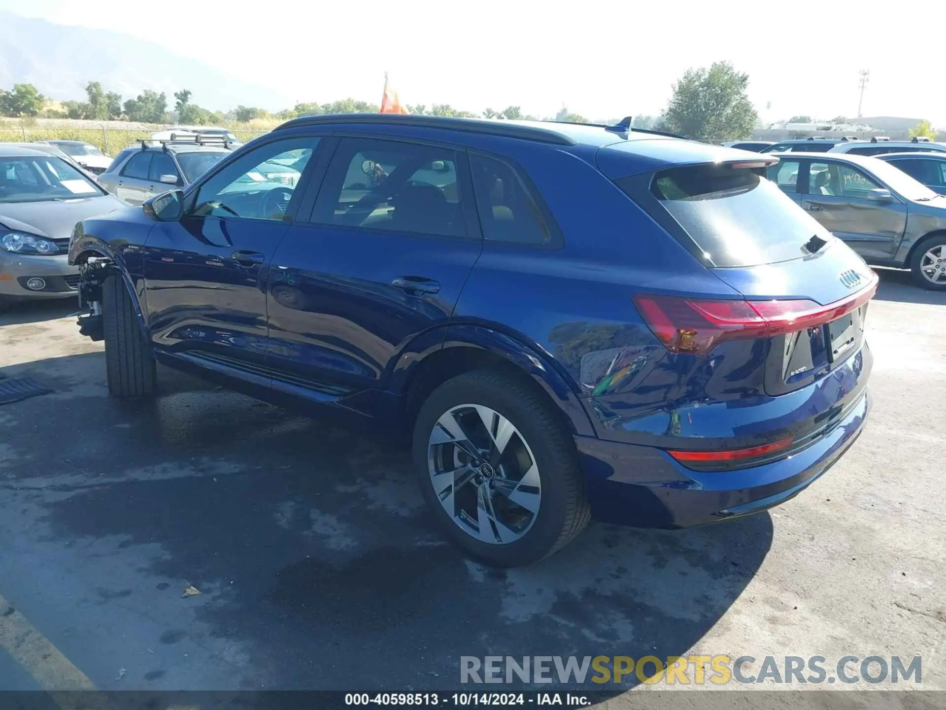 3 Photograph of a damaged car WA1AAAGE2PB014127 AUDI E-TRON 2023