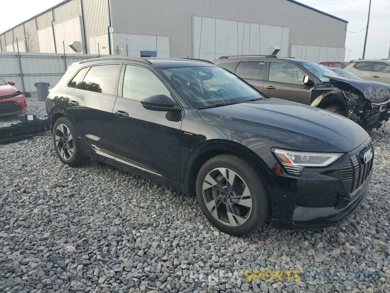 4 Photograph of a damaged car WA1AAAGE3PB025279 AUDI E-TRON 2023