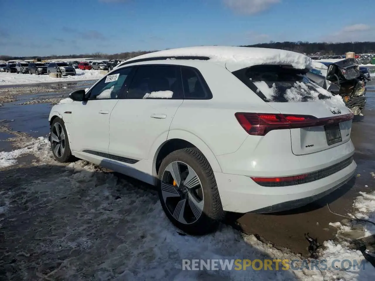 2 Photograph of a damaged car WA1LAAGE2PB016954 AUDI E-TRON 2023