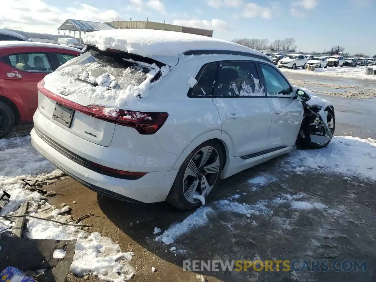 3 Photograph of a damaged car WA1LAAGE2PB016954 AUDI E-TRON 2023