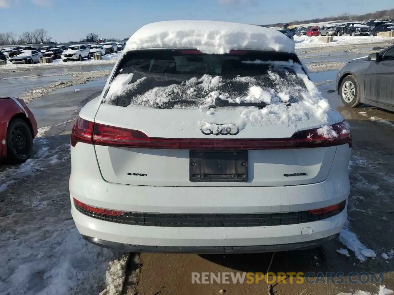 6 Photograph of a damaged car WA1LAAGE2PB016954 AUDI E-TRON 2023