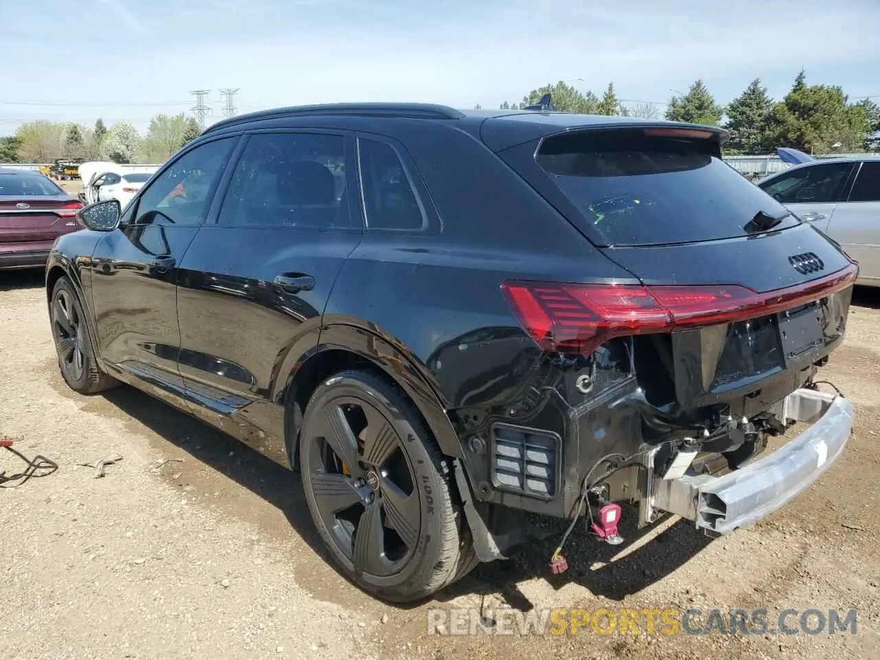 2 Photograph of a damaged car WA1LAAGE3PB006787 AUDI E-TRON 2023