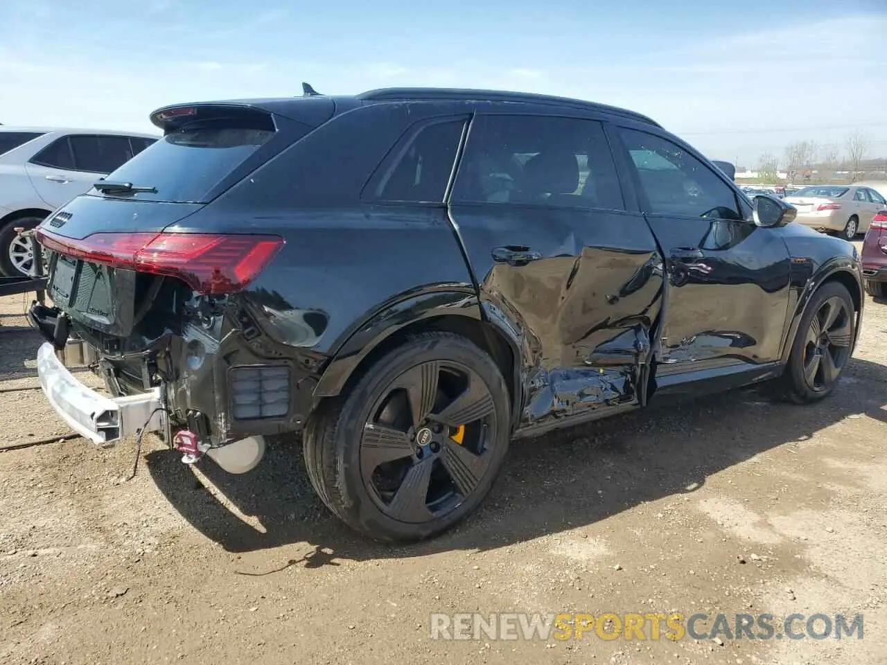 3 Photograph of a damaged car WA1LAAGE3PB006787 AUDI E-TRON 2023