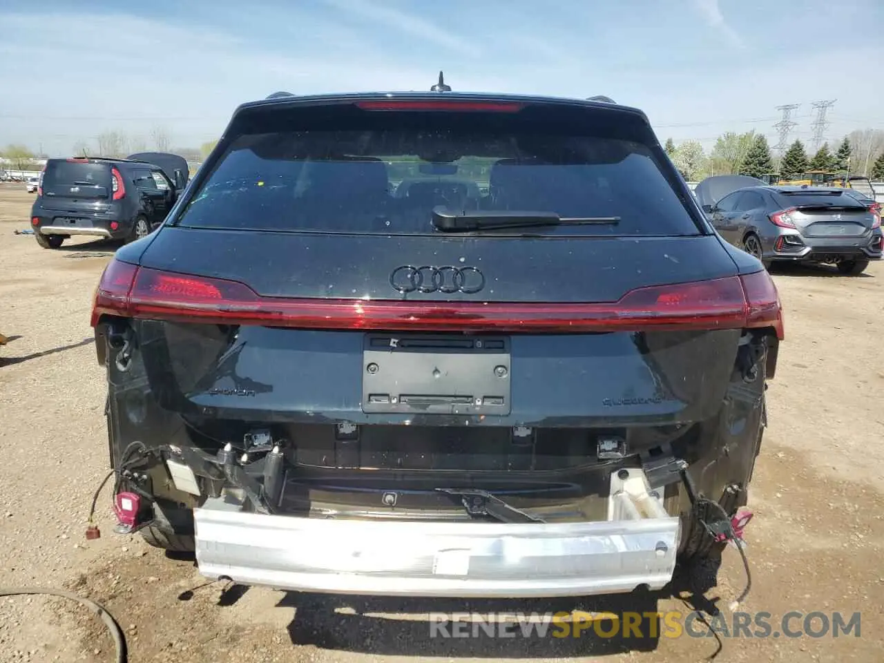 6 Photograph of a damaged car WA1LAAGE3PB006787 AUDI E-TRON 2023
