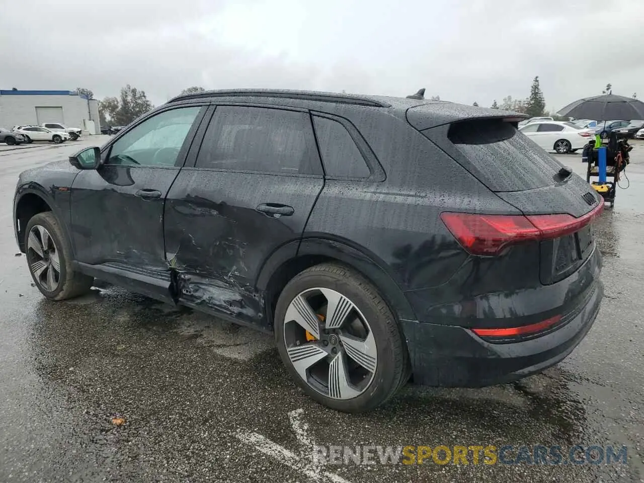 2 Photograph of a damaged car WA1LAAGE4PB024702 AUDI E-TRON 2023