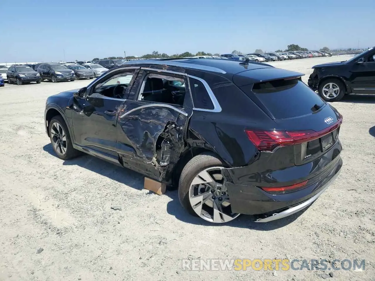 2 Photograph of a damaged car WA1LAAGE7PB008185 AUDI E-TRON 2023