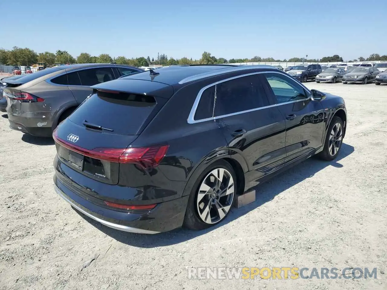 3 Photograph of a damaged car WA1LAAGE7PB008185 AUDI E-TRON 2023