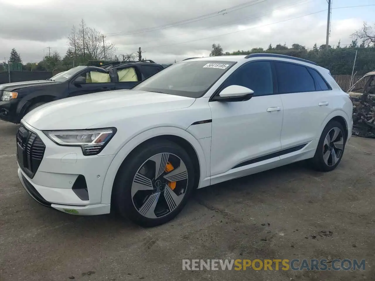 1 Photograph of a damaged car WA1LAAGE9PB025201 AUDI E-TRON 2023