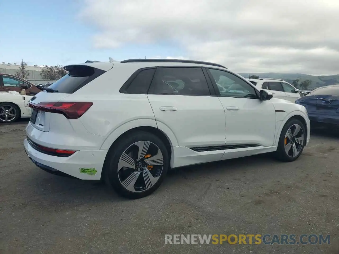 3 Photograph of a damaged car WA1LAAGE9PB025201 AUDI E-TRON 2023