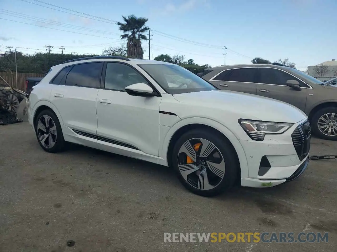 4 Photograph of a damaged car WA1LAAGE9PB025201 AUDI E-TRON 2023